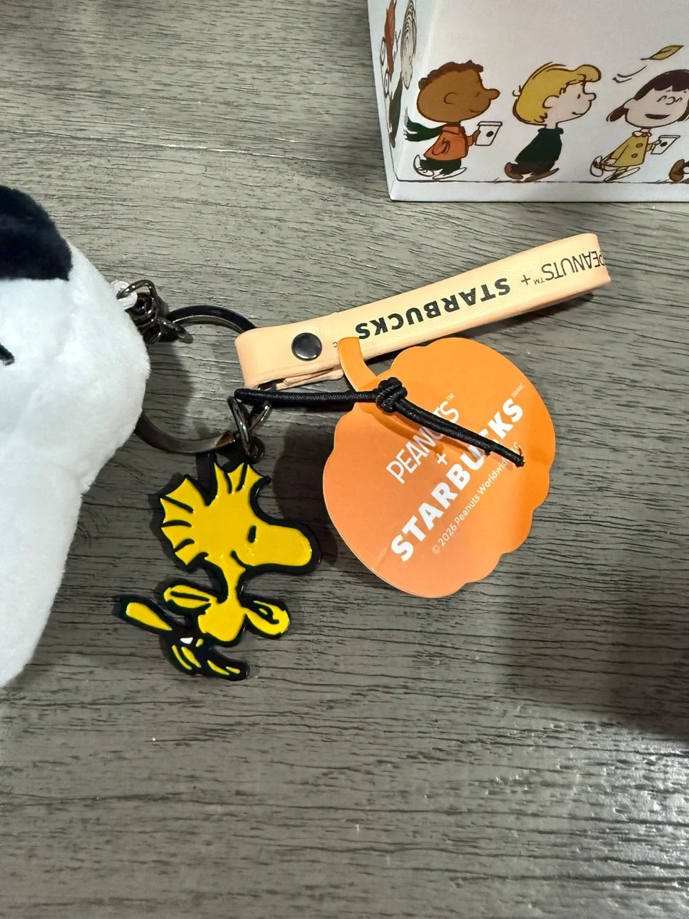 Starbucks Peanuts Bundle Glass Cup, Mug, Keychain